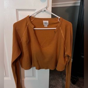 Urban outfitter Burnt orange cropped top, excellent Condition, smoke free home
